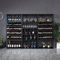 吹き付け塗装の表面処理の黒く優雅な木のワインの陳列台 サプライヤー