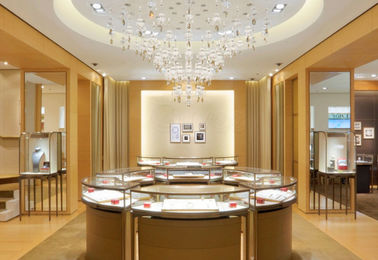 中国 宝石類によって専門にされる店のための多機能の宝石類の表示ショーケースの細部 サプライヤー